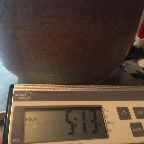 Artisan Made Pottery Mixing Bowl With Pour Spout Large 11W X 6D Signed - Picture 9 of 9